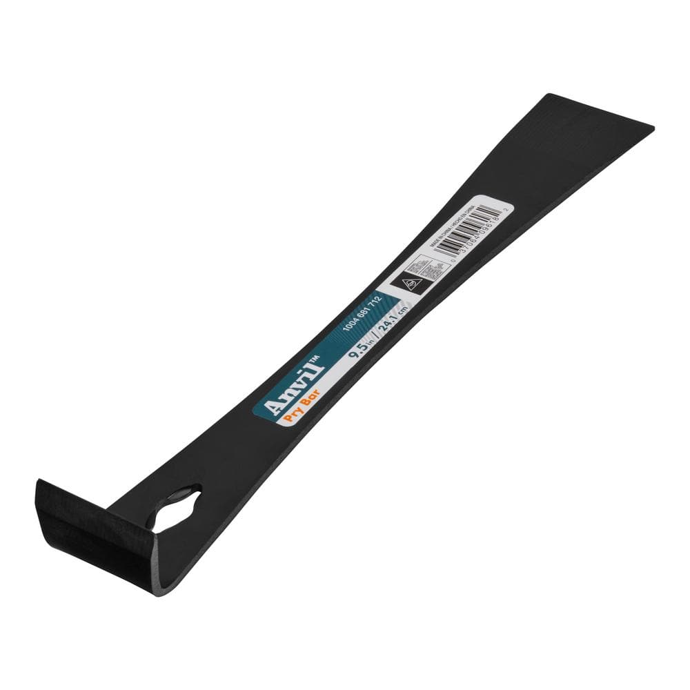 Anvil 9.5 in. Steel Pry Bar