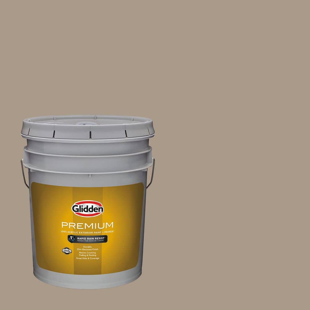 Glidden Premium 5-gal. PPG1021-4 Diversion Semi-Gloss Exterior