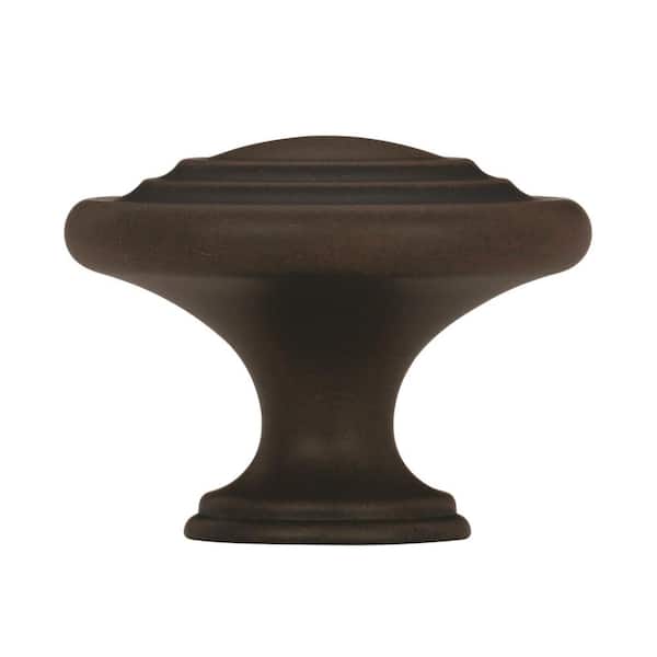 Inspirations 1-5/16 in. (33mm) Classic Antique Rust Round Cabinet Knob
