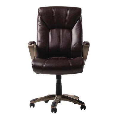 Brown Office Chair Ergonomic Office Chair with Waist Support