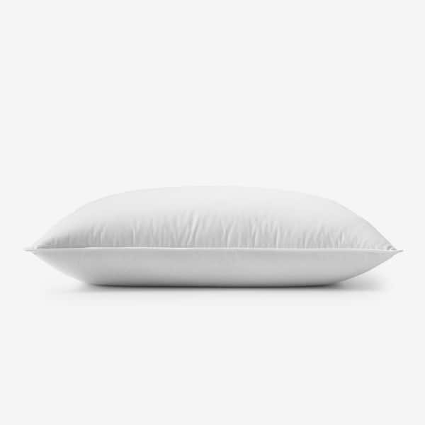 Lacrosse Down Chambray White King Pillow