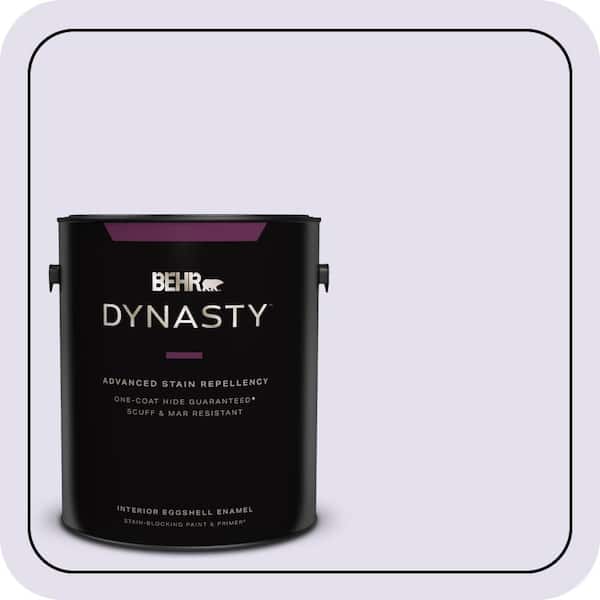 BEHR DYNASTY 1 gal. #650C-2 Powdery Mist Eggshell Enamel Interior Stain-Blocking Paint & Primer