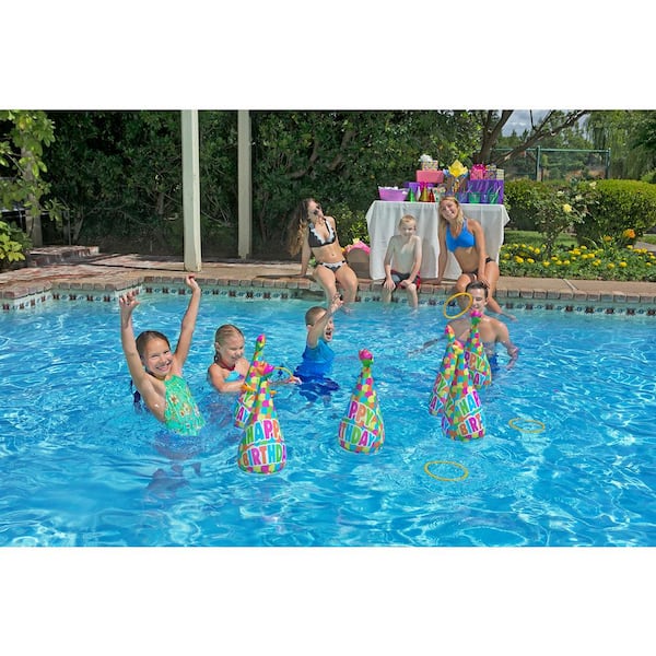 Poolmaster Floating Table Tennis Swimming Pool Game 72726 - The Home Depot