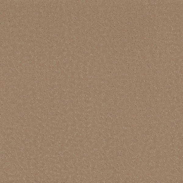 Adalida - Antique Beige - Brown 40 oz. SD Polyester Pattern Installed Carpet