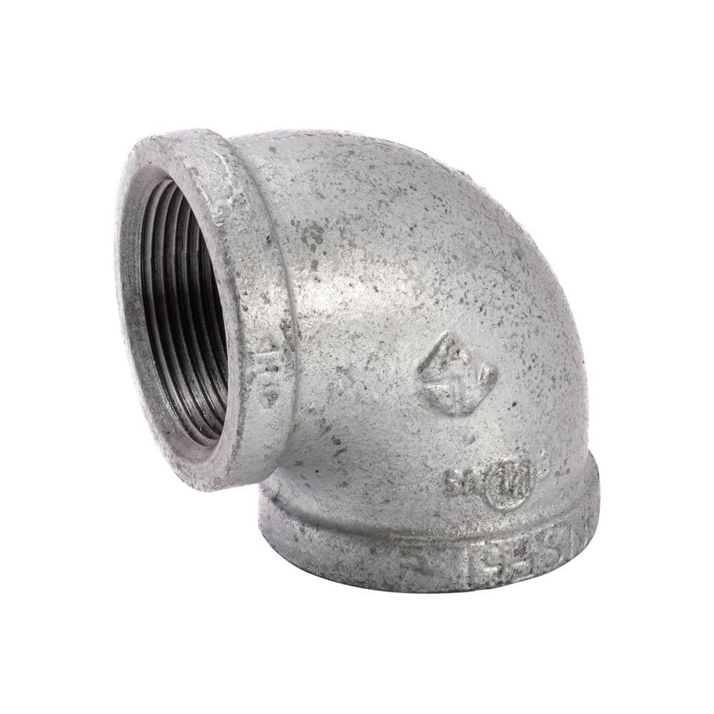 1-1/2 in. Galvanized Malleable Iron 90-Degree FPT x FPT Elbow Fitting price history on PriceWatchPro