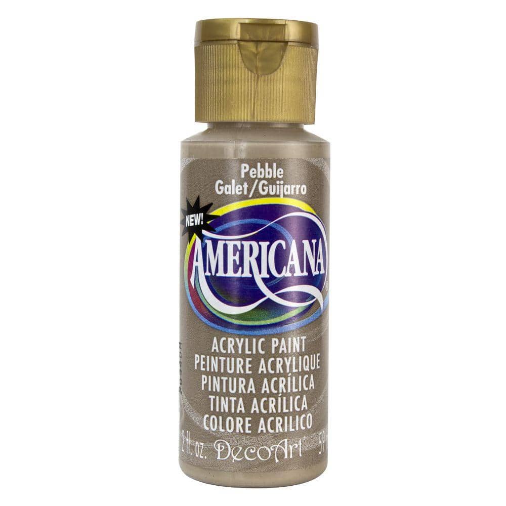 DecoArt Americana 2 oz. Pebble Acrylic Paint DA3033 The Home Depot