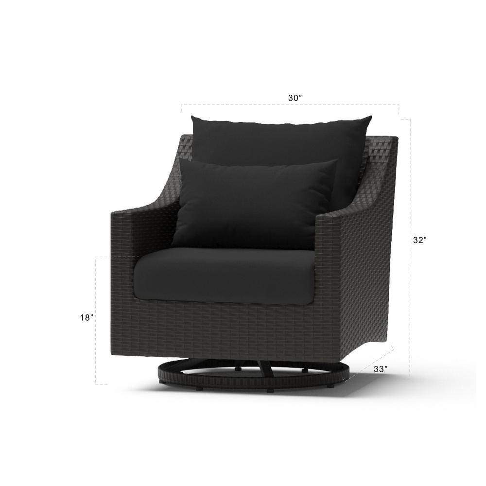8-Piece Blue Aluminum Outdoor Sofa and Club Chair Set