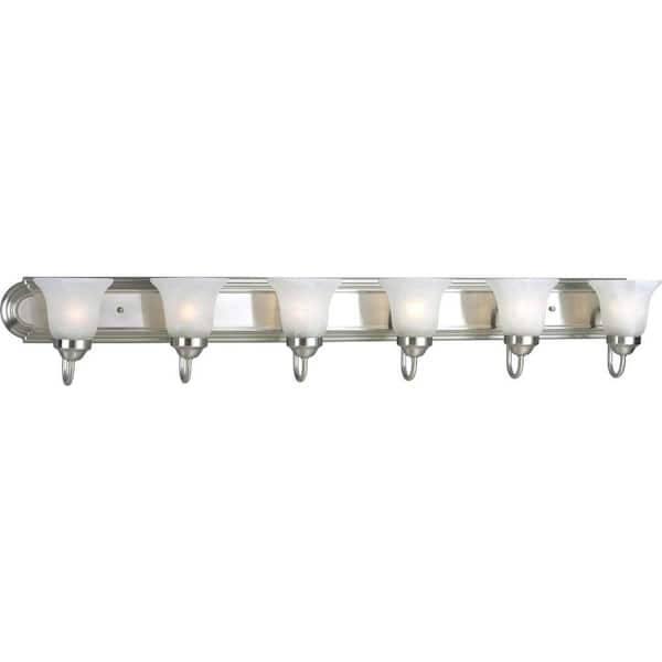 Home depot brushed nickel deals vanity lights