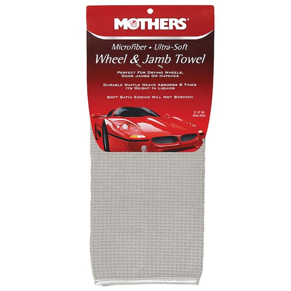 MOTHERS 16 in. x 20 in. Car Wheel and Jamb Towel