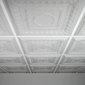 Empire Stone 2 ft. x 2 ft. Lay-in or Glue-up Ceiling Panel (Case of 6)