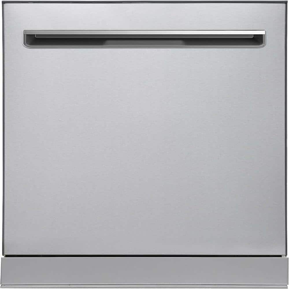 Phivve 24 in. Standard Built-In Dishwasher in Stainless Steel with 6 Programs, Child Lock, and Low Noise