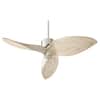 Quorum International Hawkeye 52 in. Indoor Satin Nickel Ceiling Fan with Wall Control 31523-65