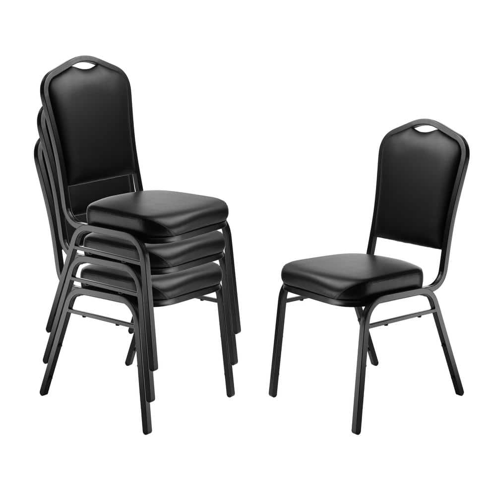 National Public Seating 9300-Series Panther Black Seat / Black Sandtex ...