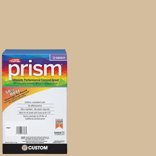 Custom Building Products Prism #122 Linen 17 lb. Ultimate Performance Grout