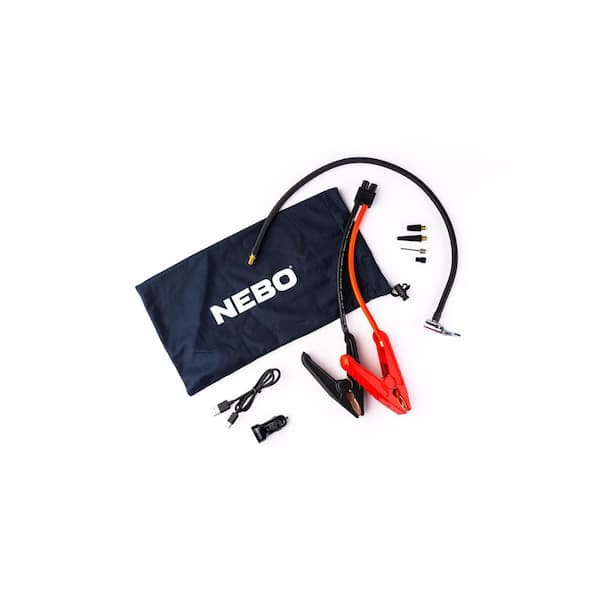 NEBO - Assist Air 2000 Amps Jump Starter with Power Bank, Emergency Light , and Air Compressor