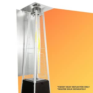 Sweet Heat Pyramid Pro- Pyramid Heat Reflector 49 in. x 22 in. Aluminum Heat Reflector for Pyramid and A Frame Heaters