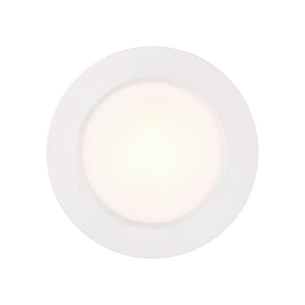 EnviroLite 6 in. Selectable CCT Integrated LED White Canless Wafer 