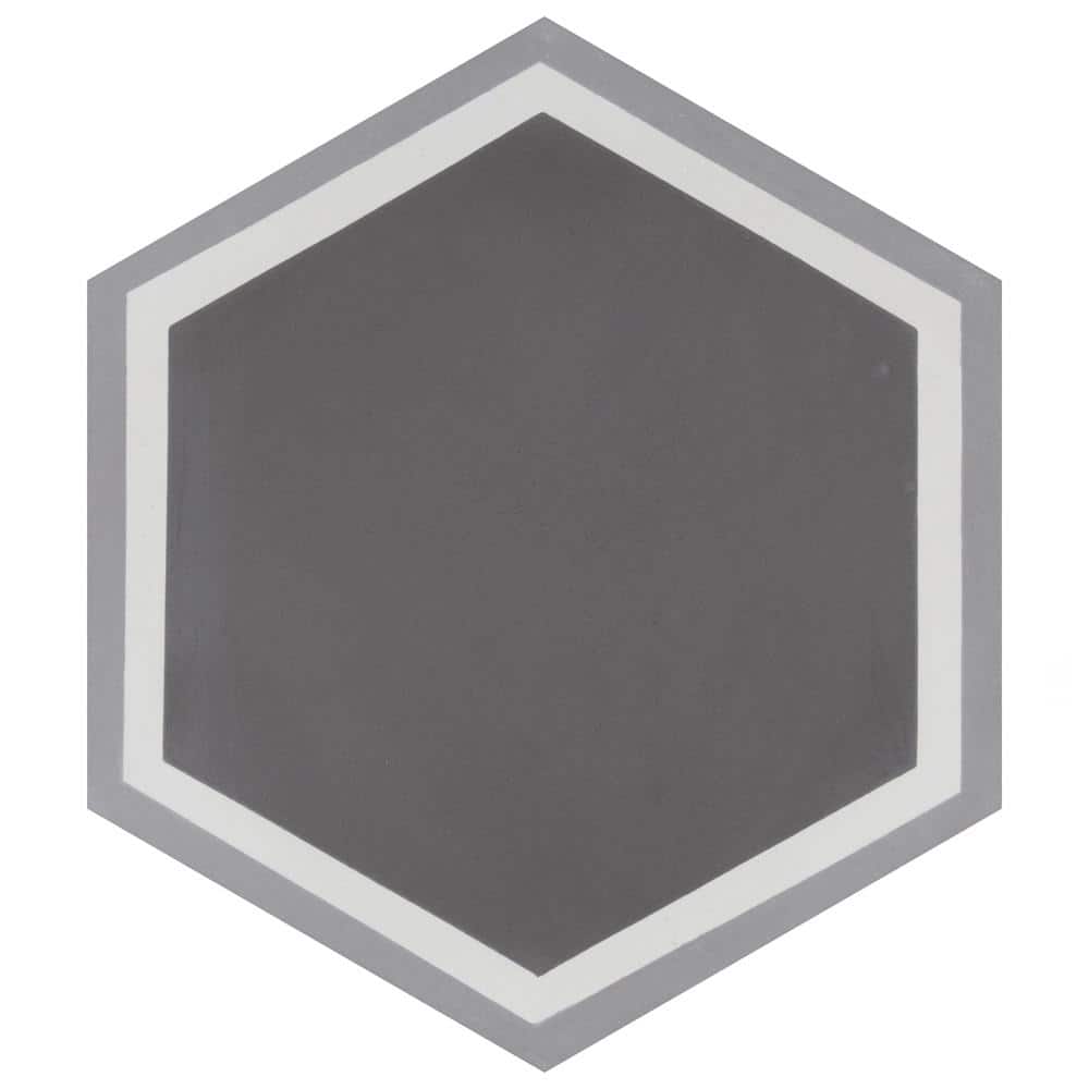 Cemento Hex Holland Strait 4 in. x 4-1/2 in. Cement Floor and Wall Take Home Tile Sample price history on PriceWatchPro