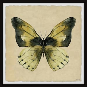 Pastel Butterfly by Marmont Hill Framed People Art Print 32 in. x 32 in.  JULTCF08WFPFL32 - The Home Depot