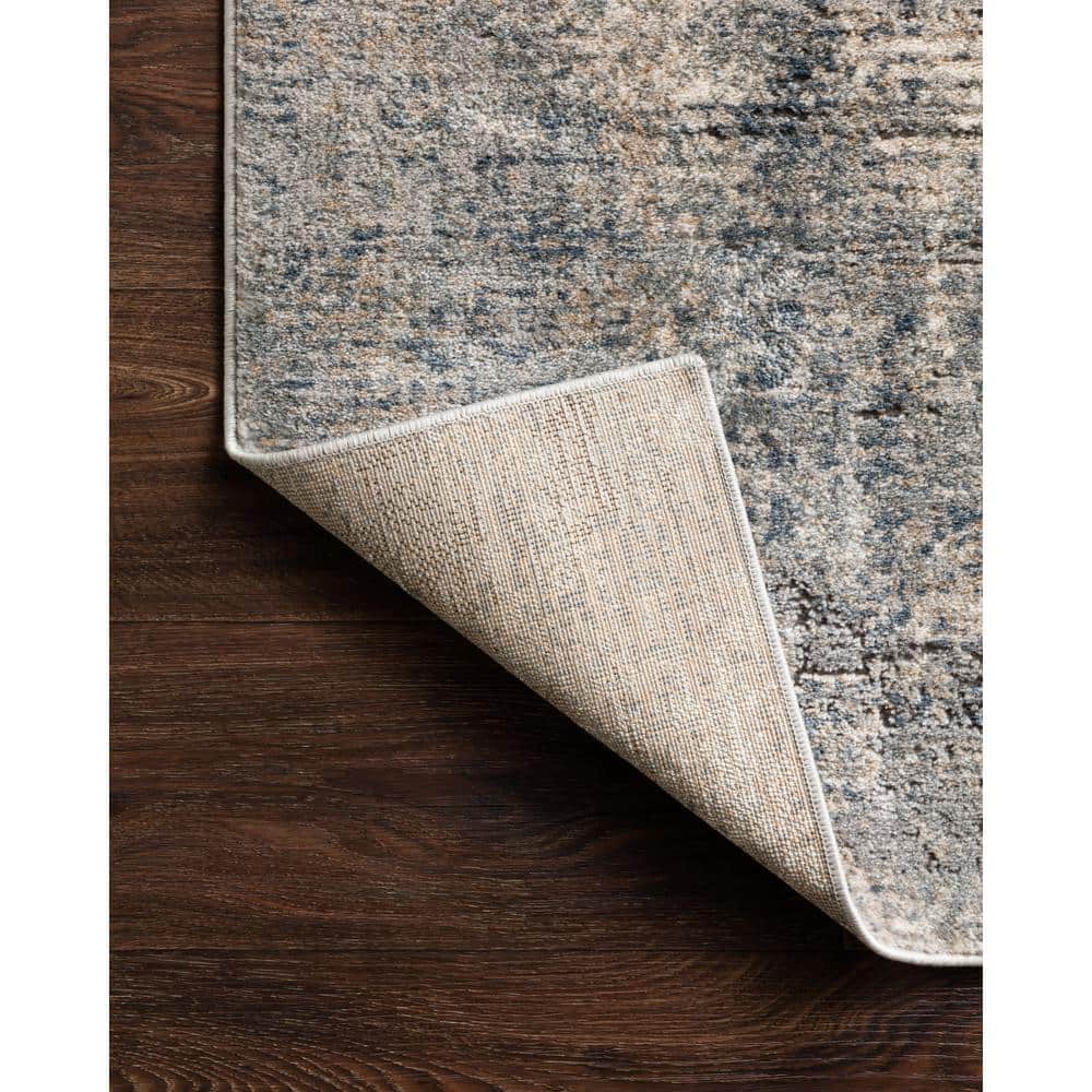 Denim Slate Handmade Synthetic Runner Rug - 32in x 90in