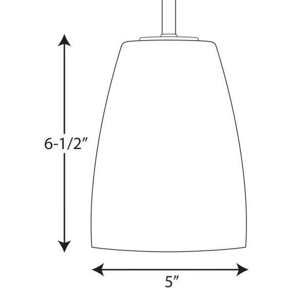 Elegant Antique Bronze Mini-Pendant with Etched Glass Shade