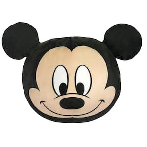 Mickey Mouse Cloud Multi-Colored Mickey Round Cloud Pillow  Throw