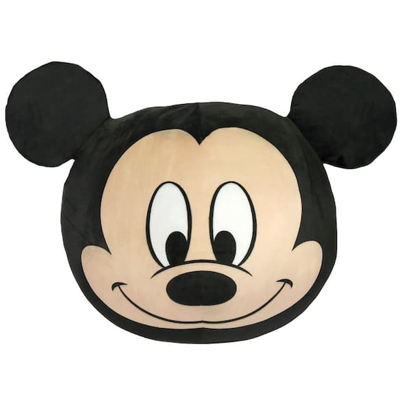 THE NORTHWEST GROUP Mickey Mouse Cloud Multi-Colored Mickey Round Cloud Pillow  Throw
