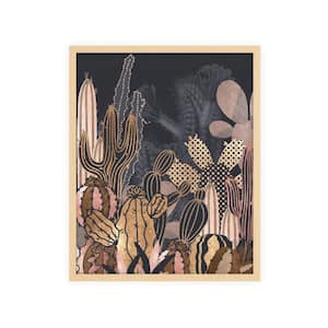 Desert Vibes 7 -Framed Giclee Abstract Art Print 22 in. x 18 in.