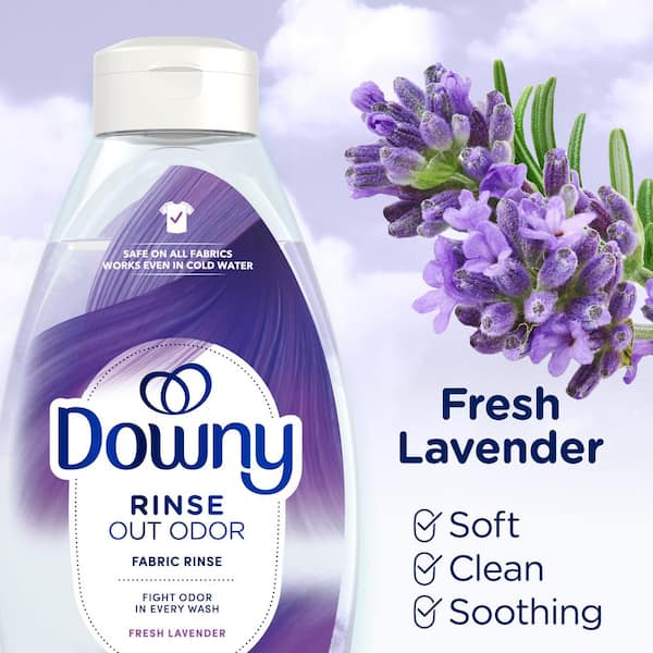 Rinse and Refresh Odor Remover Fresh Lavender Scent Liquid Fabric Softener, 70-Loads, 48 oz.