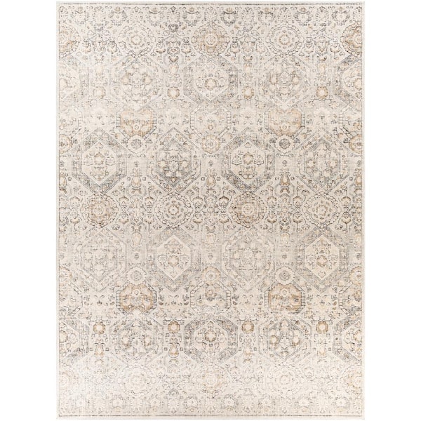 Livabliss Arlene Beige 7 ft. 10 in. x 10 ft. 2 in. Oriental Area Rug