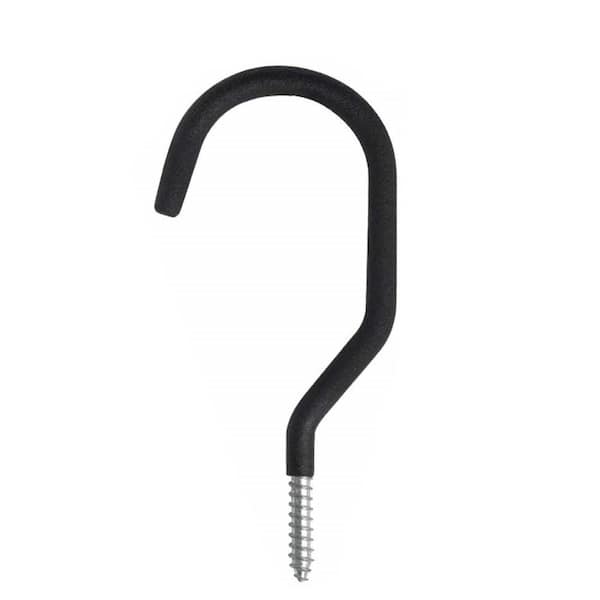 HAY GYM HOOK Sサイズ　ブラック Angel Sar Black Rubber Coated Heavy Duty Storage Hook Rack for