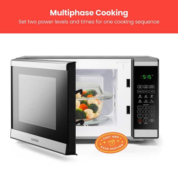  Chefman MicroCrisp Countertop Digital Microwave Oven