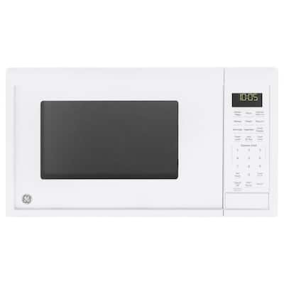 0.9 cu. ft. Smart Countertop Microwave in White