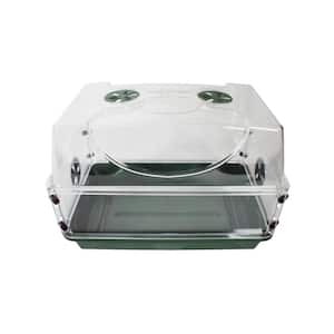 Seed and Herb Domed Propagator and Tray with Vented Side Extension