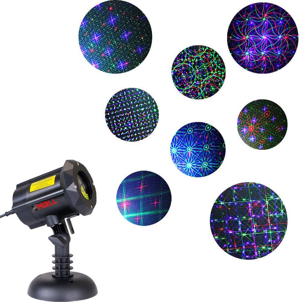3-Light Multi-Color Outdoor Garden Laser Christmas Lights with RF Remote Control price history on PriceWatchPro