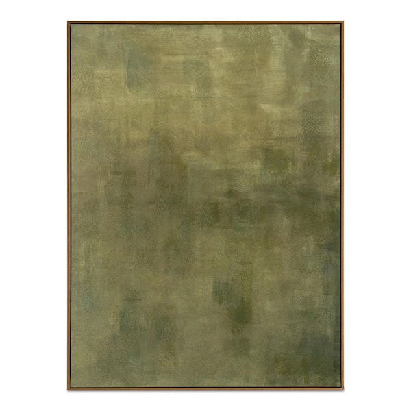 Lunessa 1 Solid Wood Framed Acrylic Canvas Art Print 48 in. x 36 in.