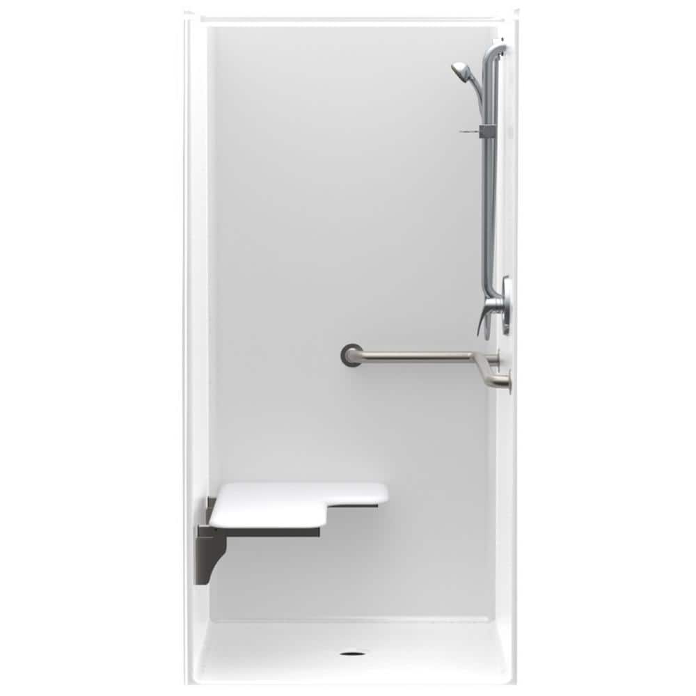 white-aquatic-shower-stall-