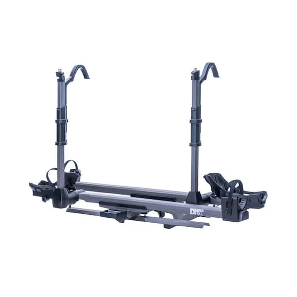 DK2 Hitch Mounted Heavy Duty Platform E Bike Carrier 2 Bike Capacity BCR790E The Home Depot