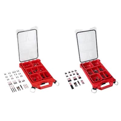 Shockwave Impact Duty Alloy Steel Screw Driver Bit Set with Packout Case (190-Piece)