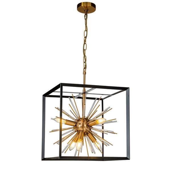 sputnik lantern chandelier