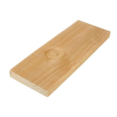 1 in. x 6 in. x 16 ft. Pressure-Treated Pine Lumber
