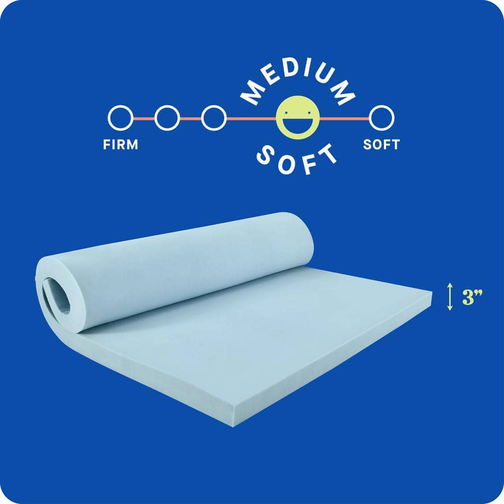 Sealy Dreamlife 3" Gel Memory Foam Queen Mattress Topper
