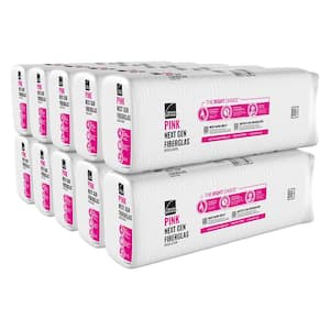 R-30  Cathedral Ceiling Unfaced Fiberglass Insulation Batt 15-1/2 in. x 48 in. (10-Bags)