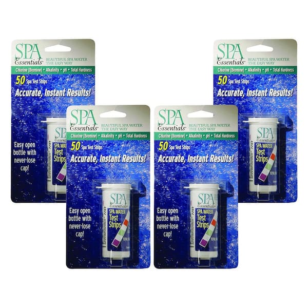 Spa Essentials Pool Spa Test Strips (4-Pack)