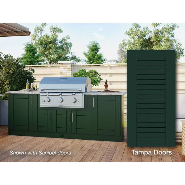 Home depot 2025 outdoor kitchen cabinets