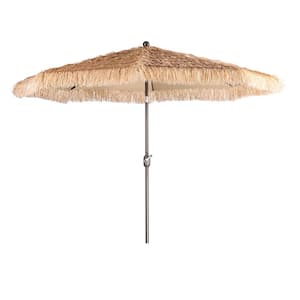 10 ft. Outdoor Thatched Market Umbrella