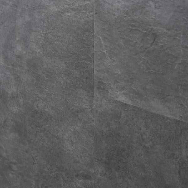 Ivy Hill Tile Take Home Sample - Slate Black Waterproof Rigid Core