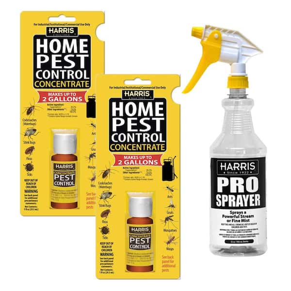 Harris 1 oz. Pest Control Concentrate with 32 oz. Professional