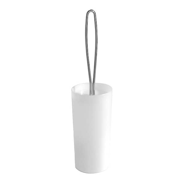 Clear Loop Toilet Brush and Holder