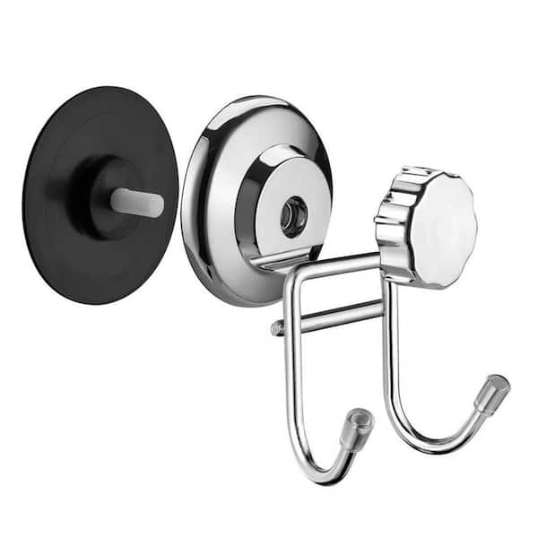 Bathroom Shelf Space Aluminum Wall Mount Suction Cup Thick Bathroom  Accessories